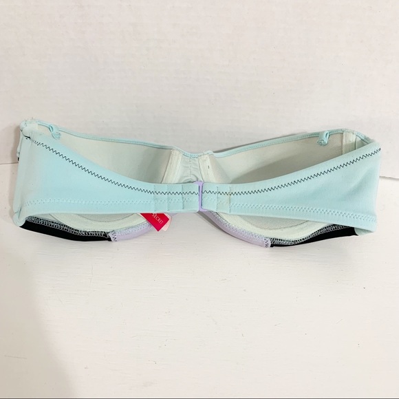 Victoria's Secret The Flirt Bandeau Bikini Swim Top
Light Push Up Size 32C - Picture 6 of 9